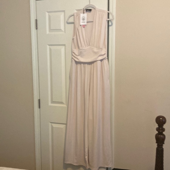 Cider Jumpsuit Romper Cream Large - Picture 4 of 6